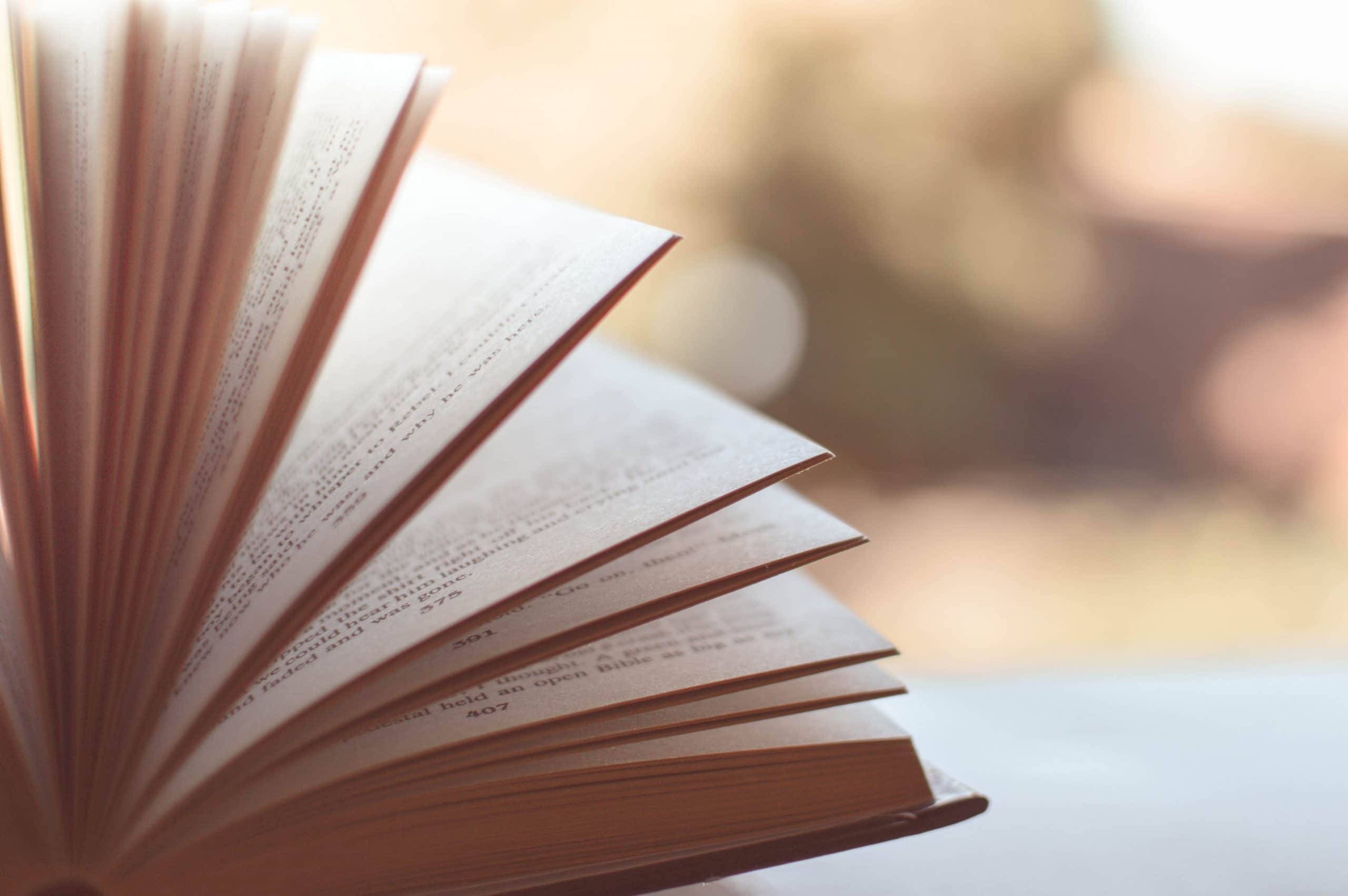Pages of a book