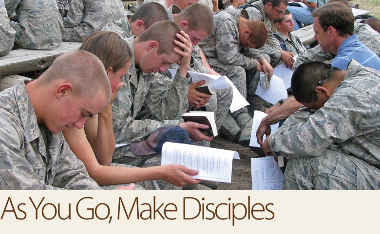 As You Go, Make Disciples | Matthew 28:19 | The Navigators Military