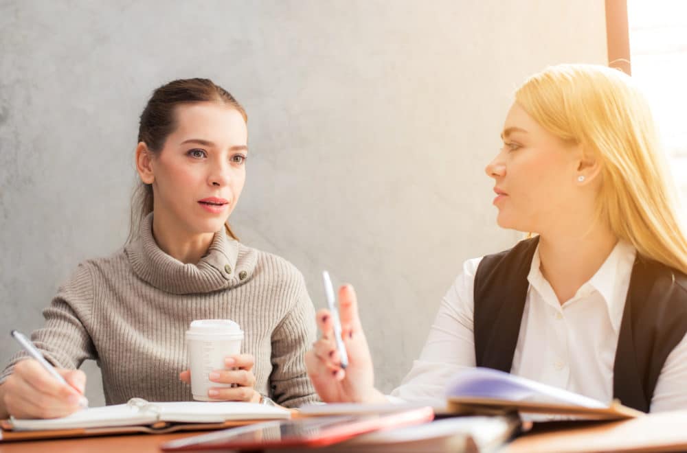 Bringing God Into Every Situation | The Navigators | Doug Neunke | two women sitting at a table having a discussion