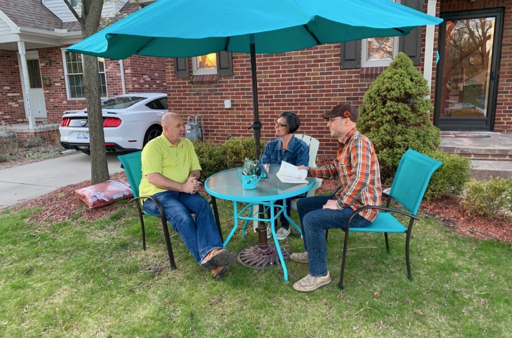 front yard intentional conversations turquoise table The Navigators Detroit