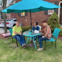 front yard intentional conversations turquoise table The Navigators Detroit