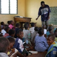 Whole-Life Transformation: Never Too Late For Education | The Navigators Discipling for Development | Beira Mozambique July 13, 2010 Class in elementary in Beira.