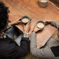 Joy in New Faith | The Navigators 20s Generation | 2 friends sharing coffee