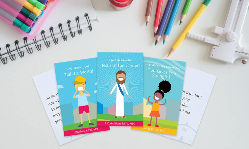 Topical Memory System for Kids | Navigators Bible Study Resource | TMS for Kids Game Cards