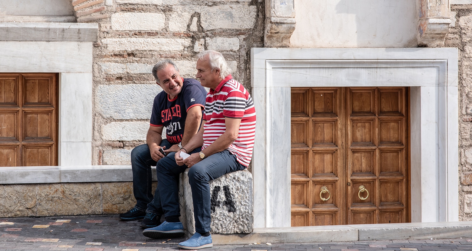 An Answer to Years of Prayer: Discipleship in an Oral Culture | The Navigators World Missions | Two men friends sit and talk